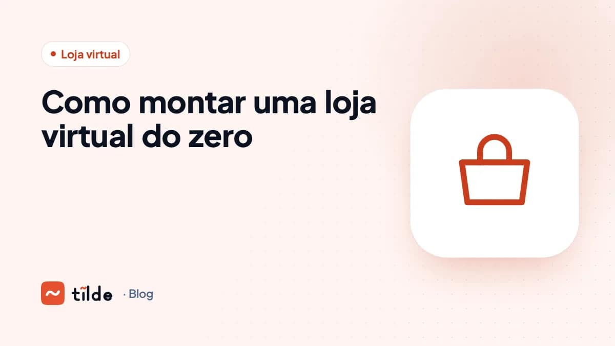 Blocos de vidro se encaixando e formando uma pequena loja