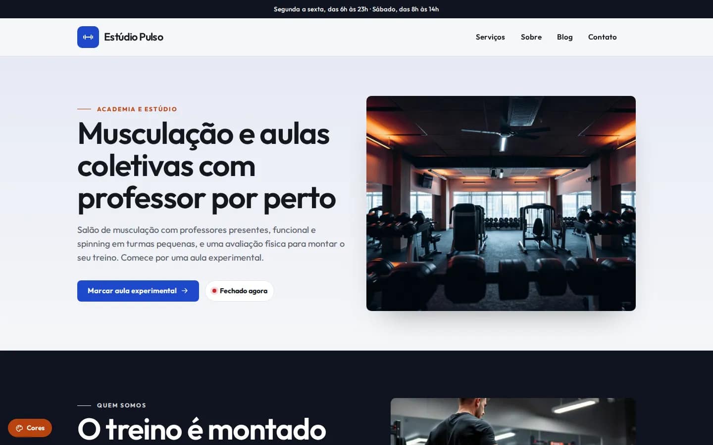 Estúdio Pulso — academia e estúdio fitness