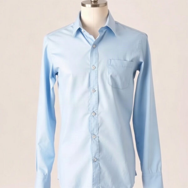 Camisa oxford azul